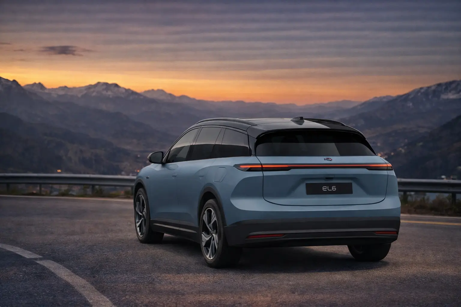 2025 NIO EL6 rear view