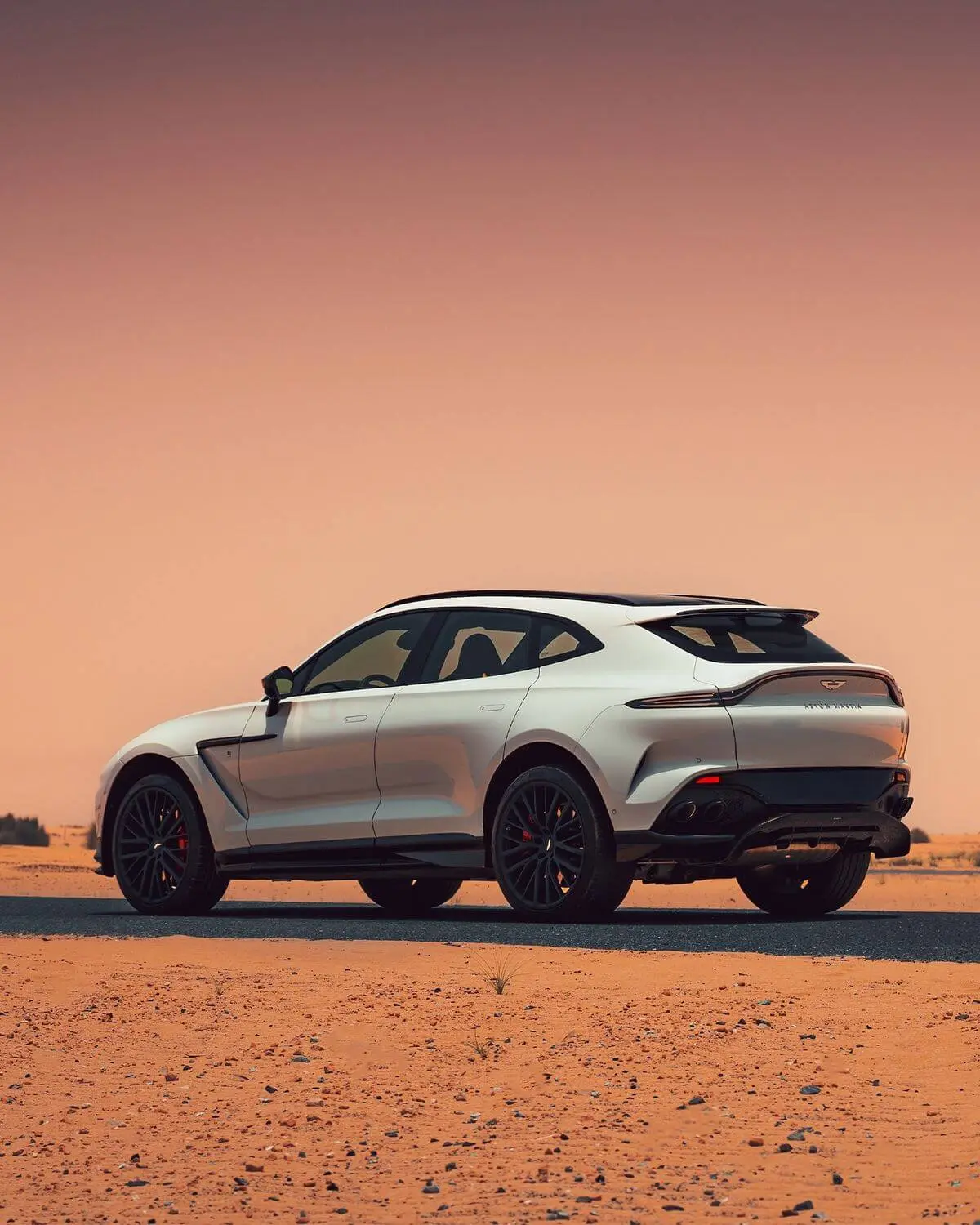 2024 Aston Martin DBX rear view