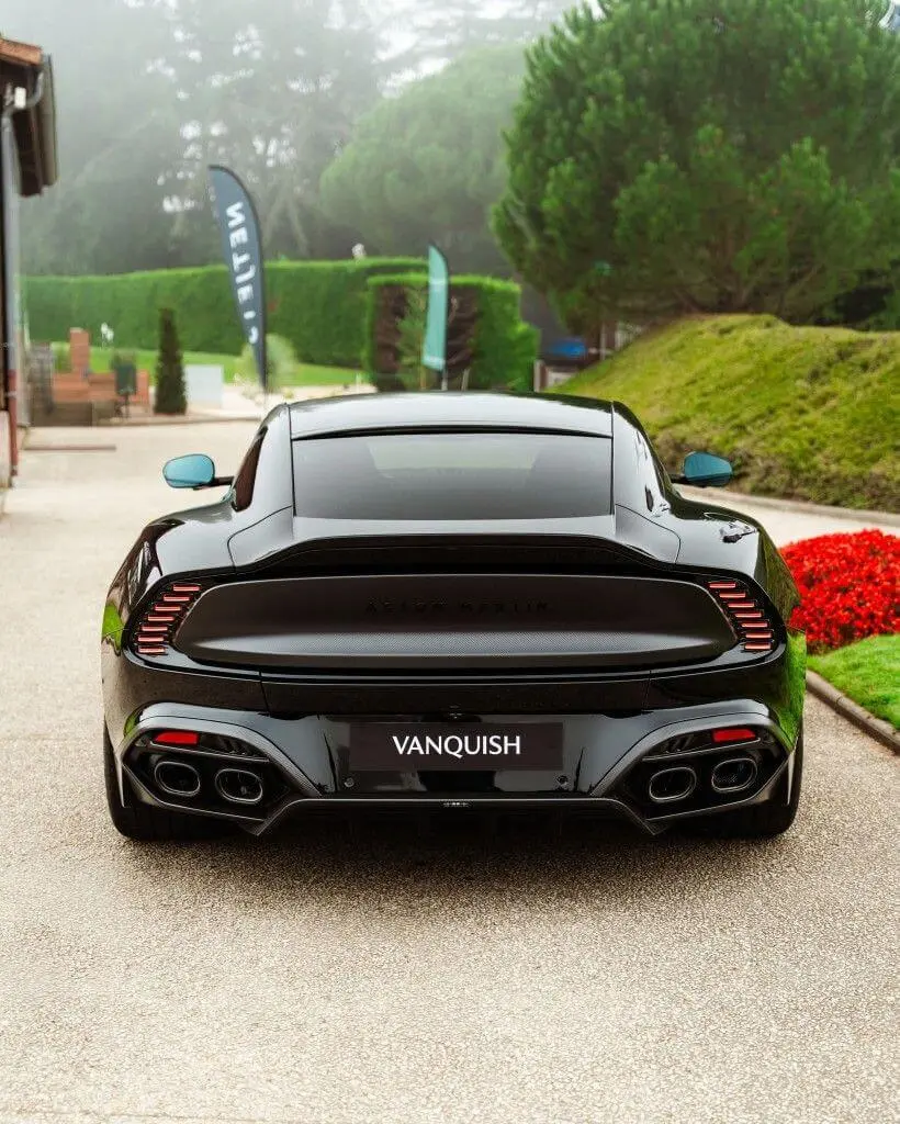 2025 Aston Martin Vanquish rear view