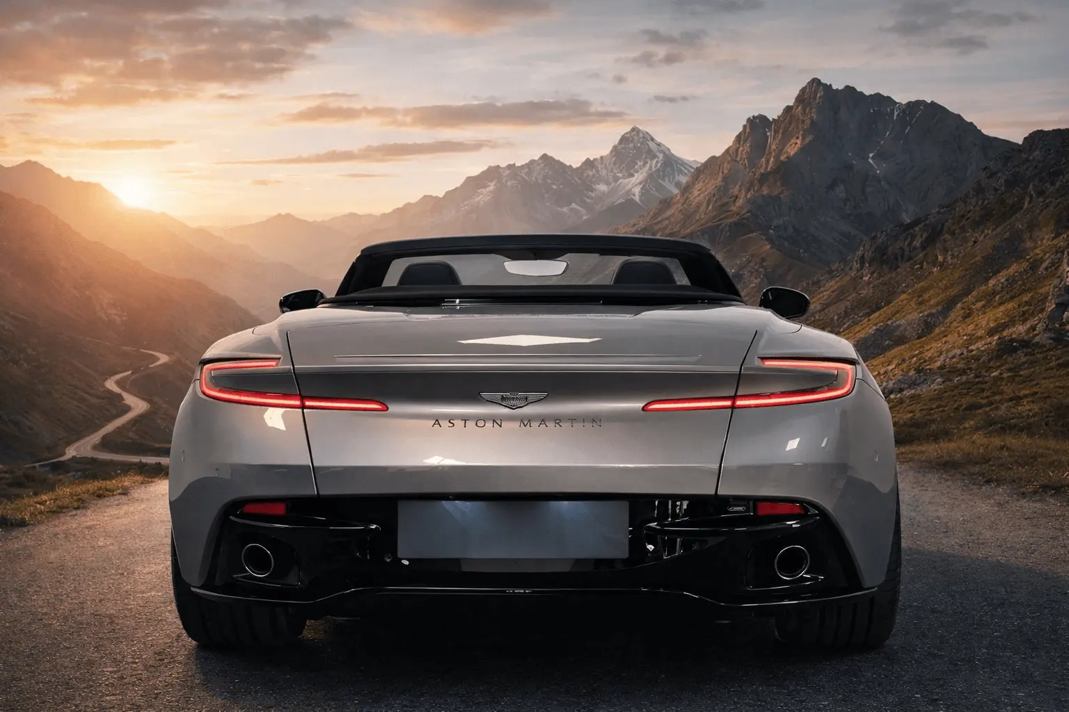 2025 Aston Martin Volante rear view