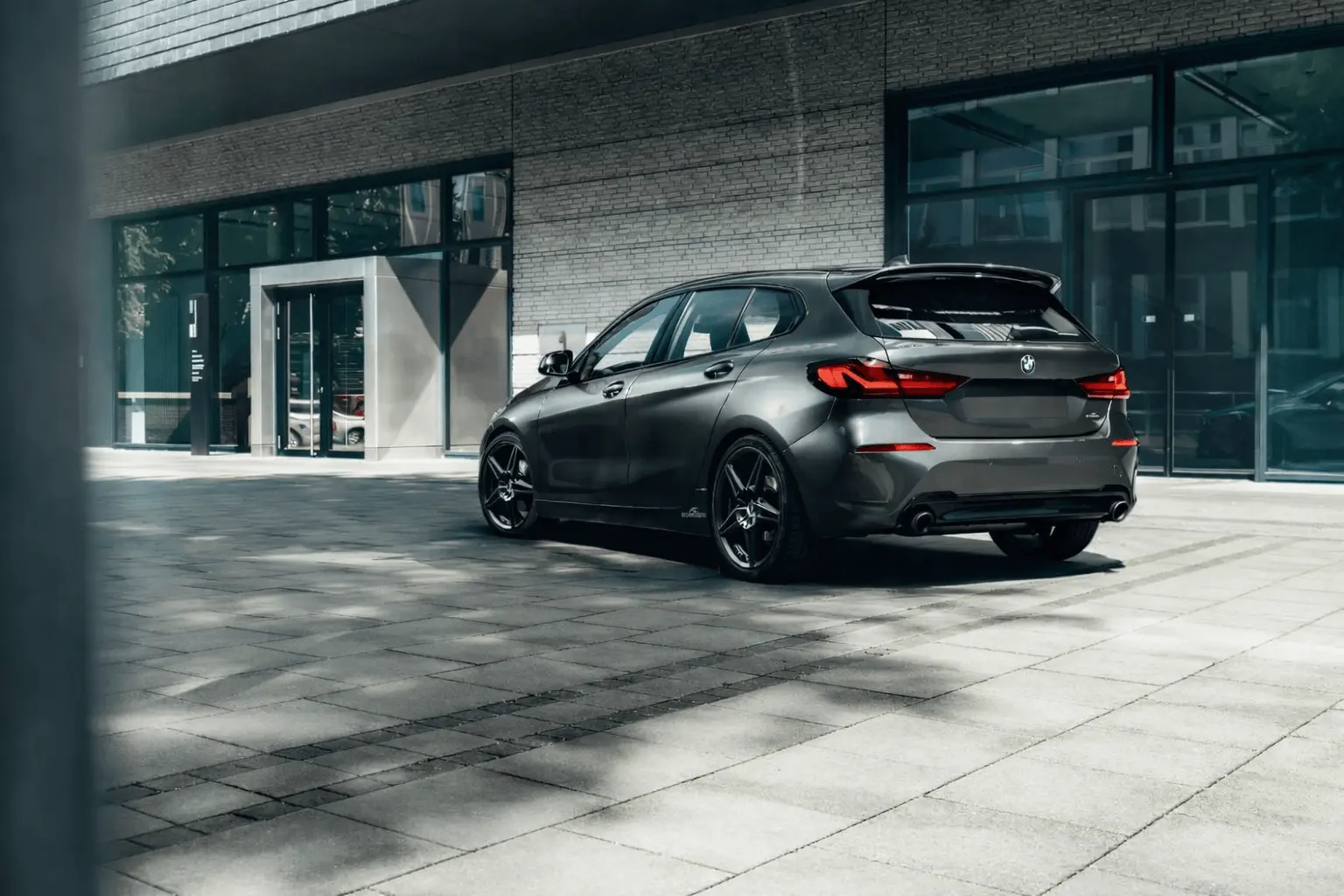 2023 BMW 118 rear view