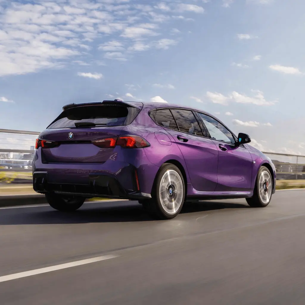 2024 BMW 120 rear view