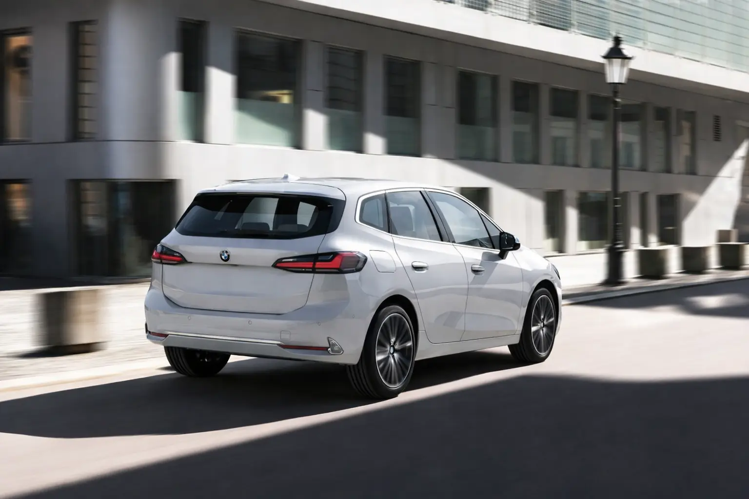 2022 BMW 225 rear view