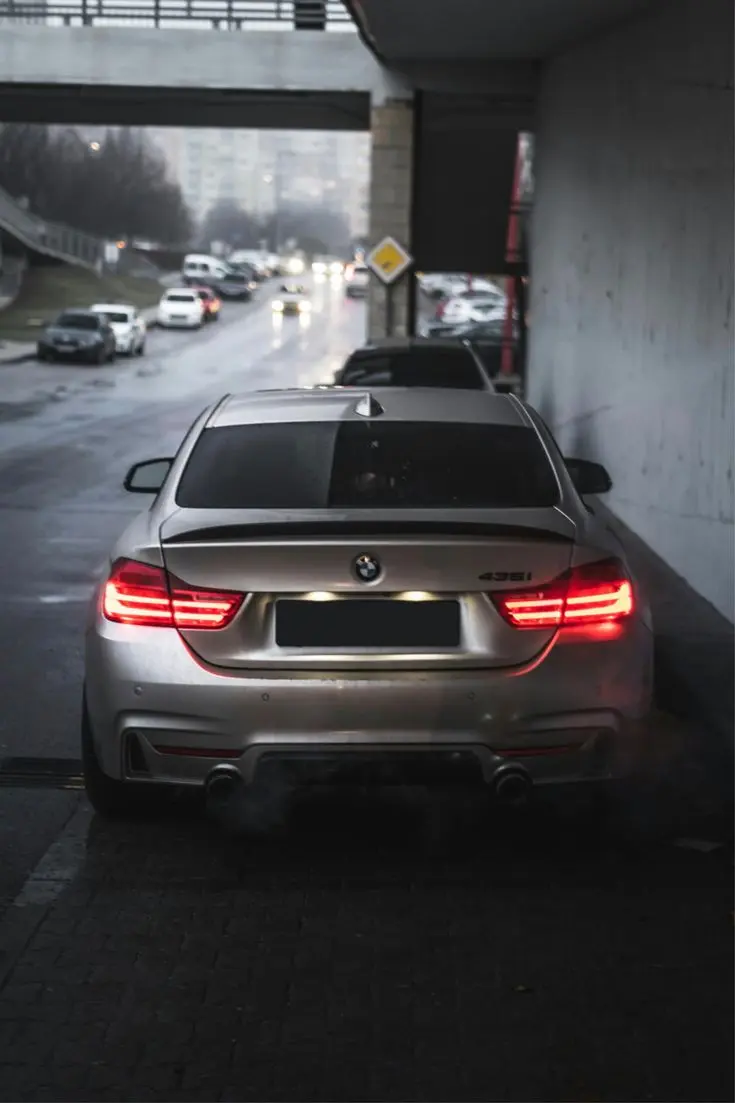 2016 BMW 435 rear view