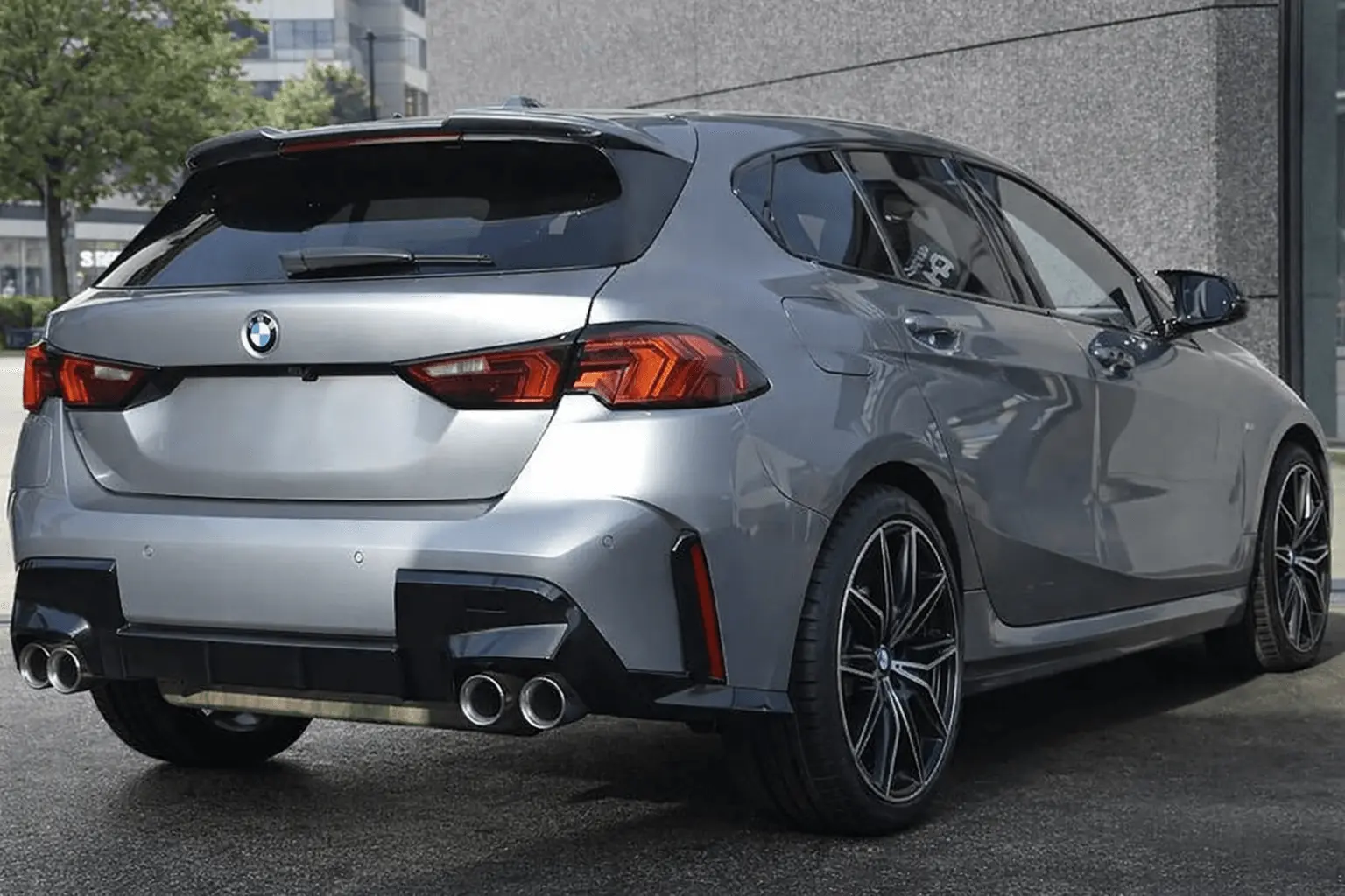 2024 BMW M1 rear view