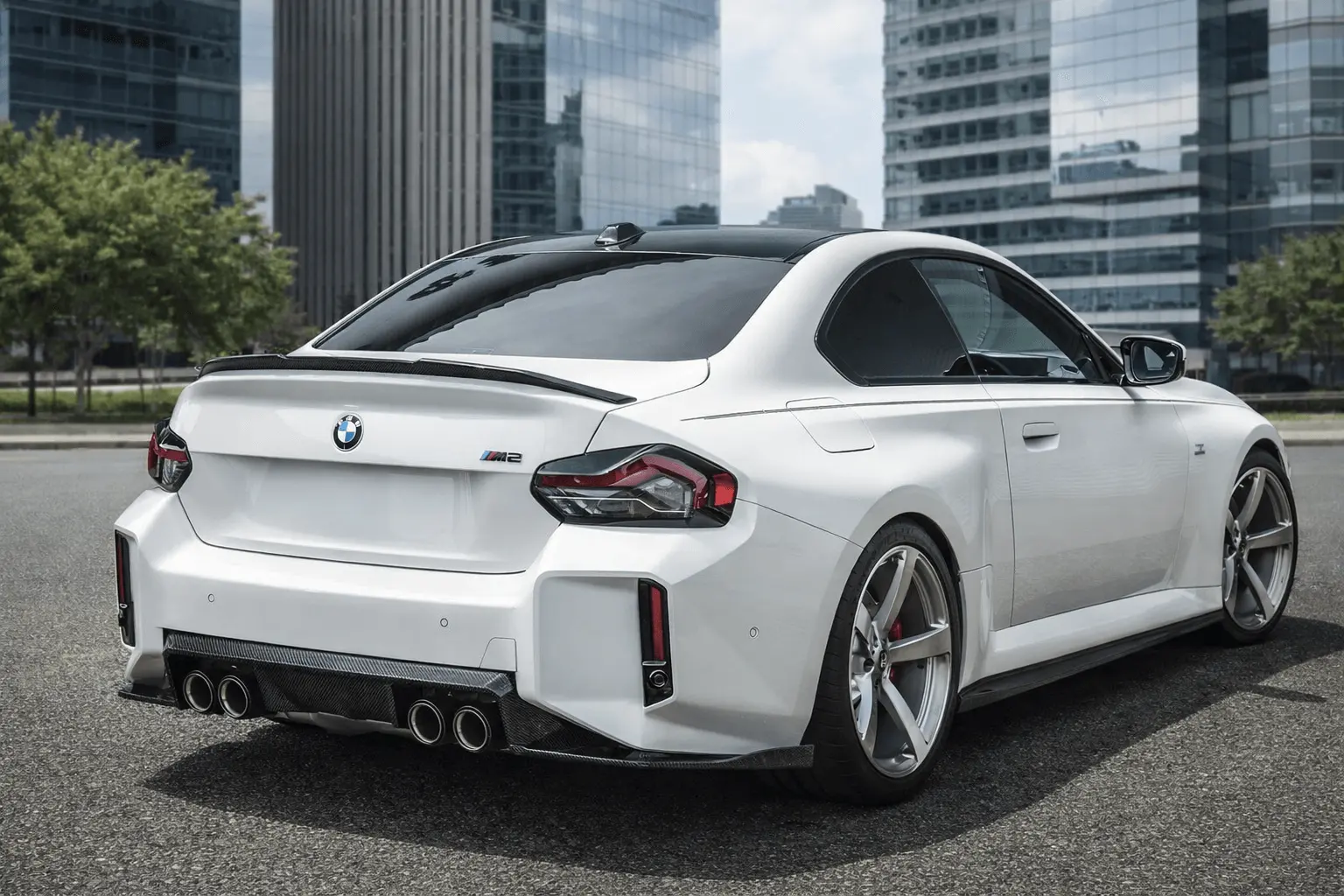 2024 BMW M2 rear view