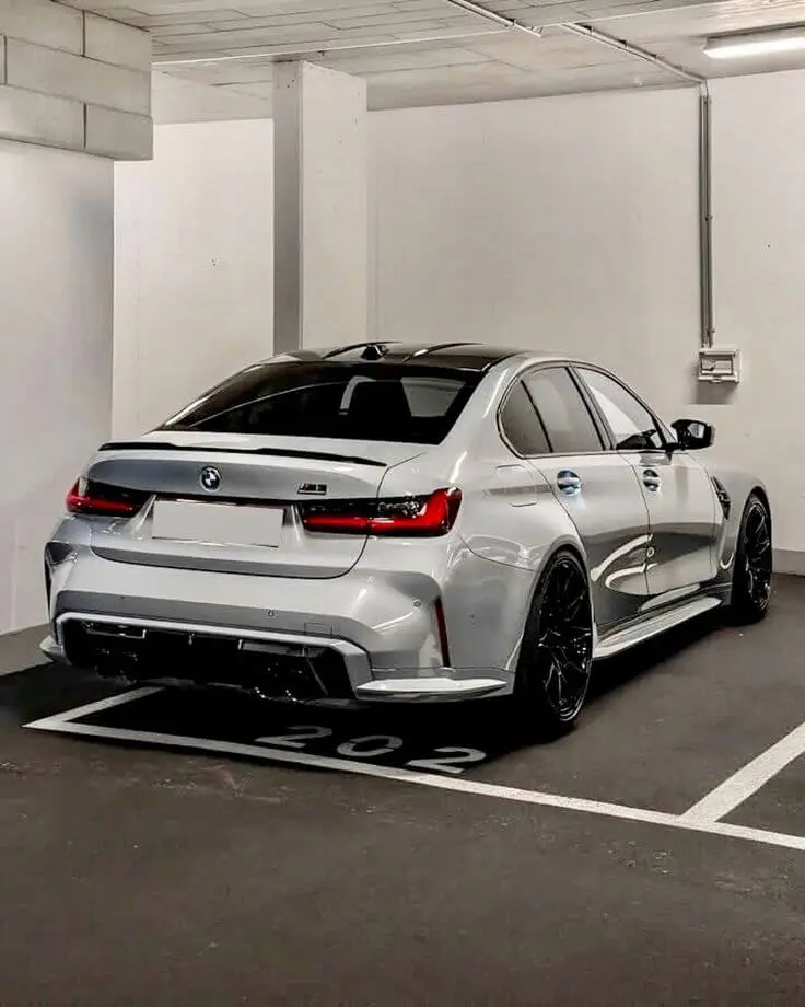 2024 BMW M3 rear view