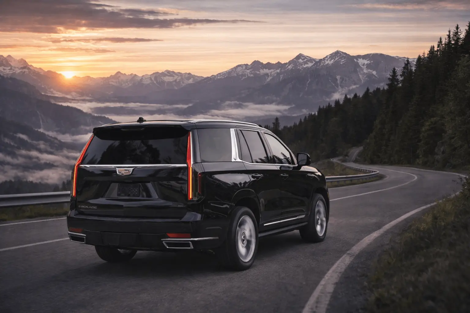 2024 Cadillac Escalade rear view