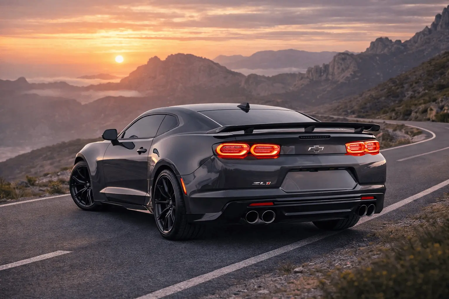 2022 Chevrolet Camaro SS rear view