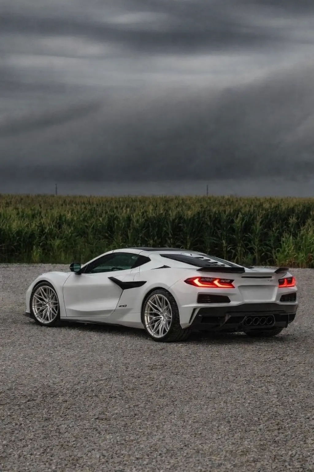 2025 Chevrolet Corvette rear view