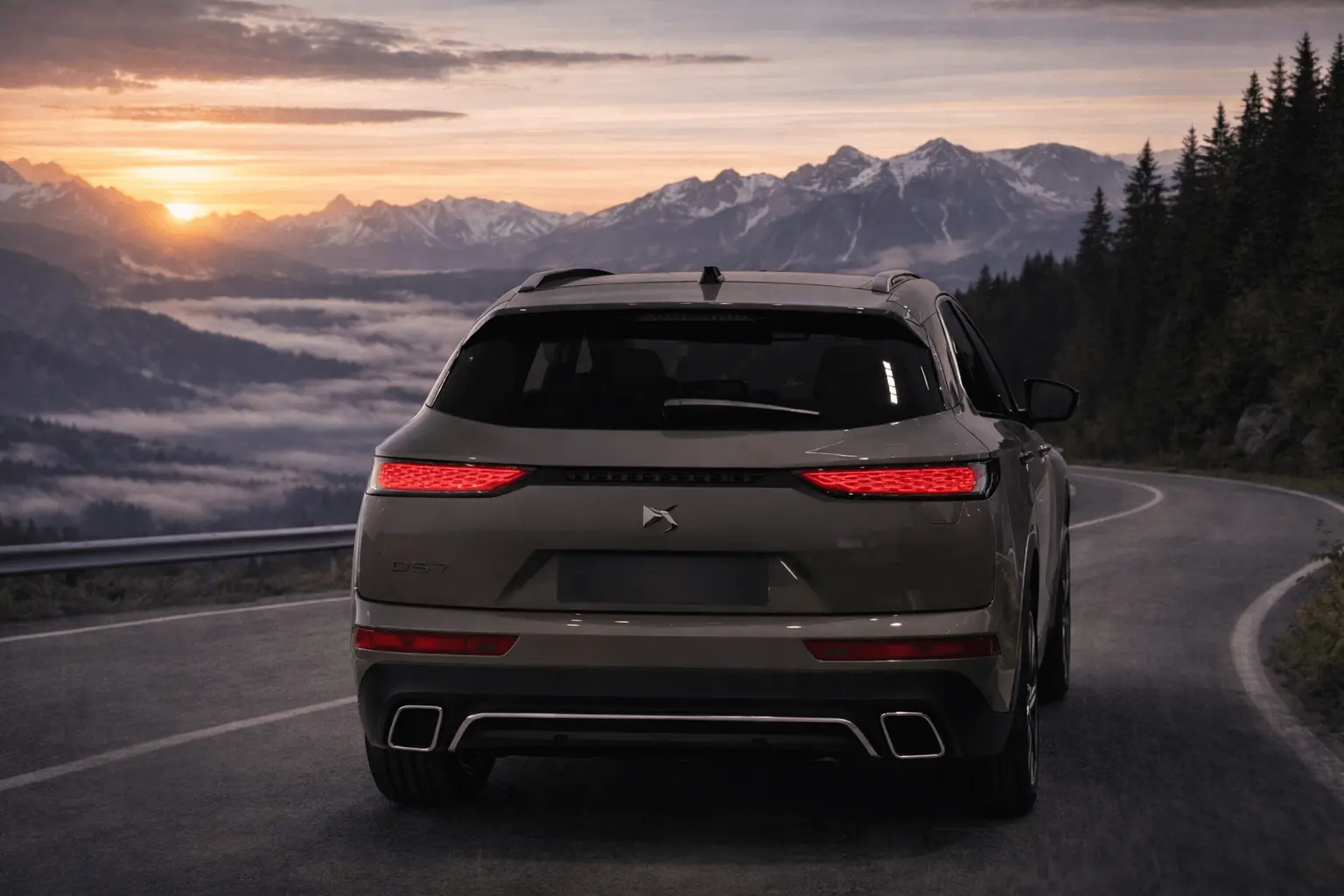 2025 Citroen DS rear view