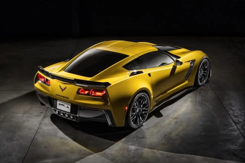 2019 Corvette C7 rear view