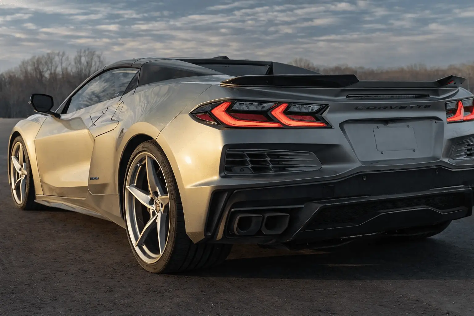 2025 Corvette C8 rear view