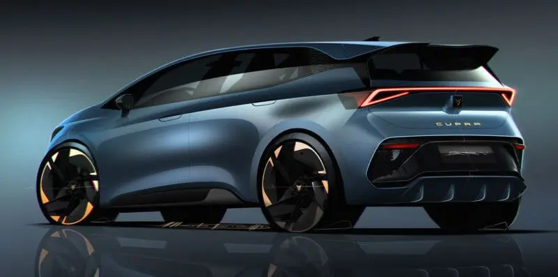 2025 CUPRA Born rear view