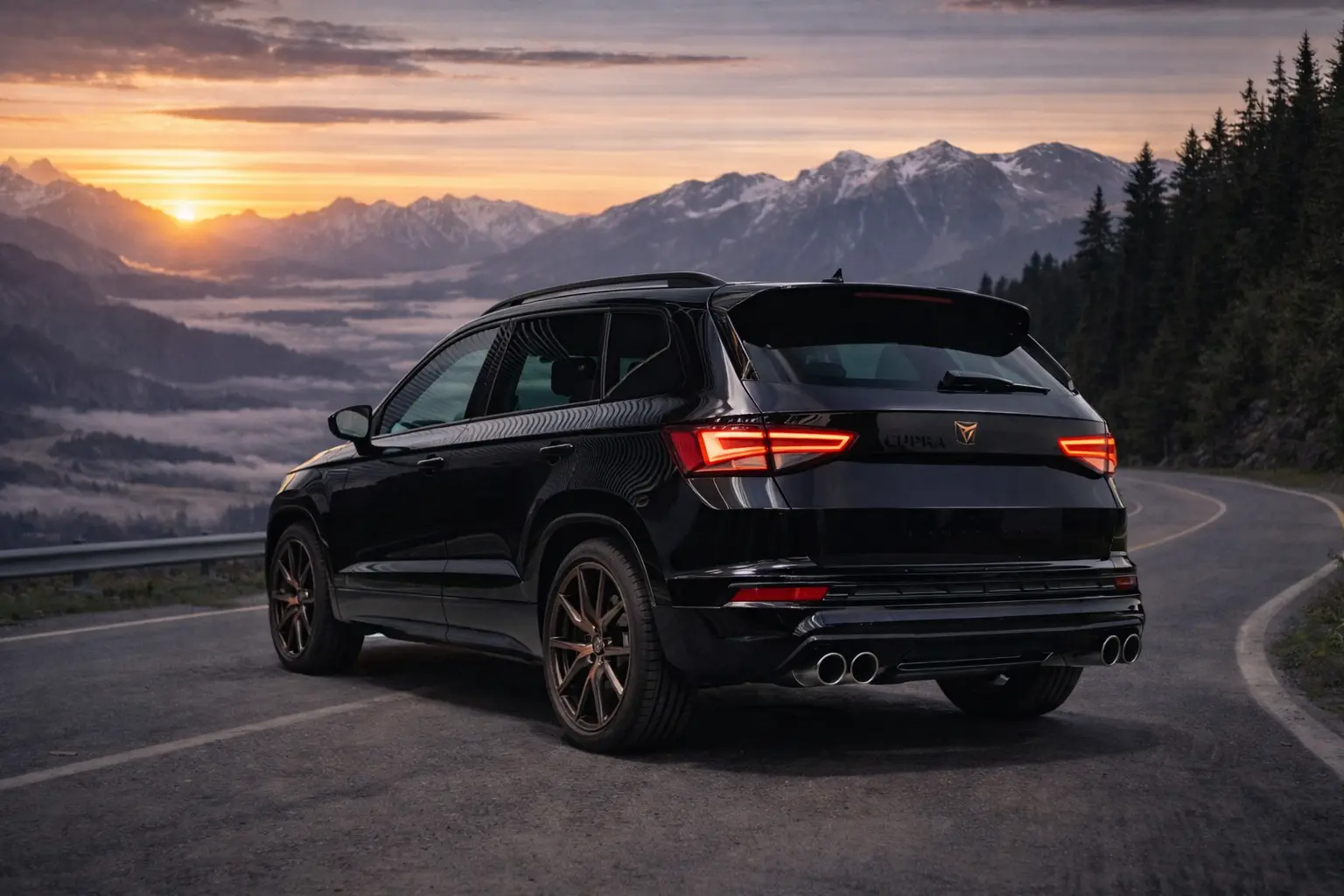 2025 CUPRA Ateca rear view