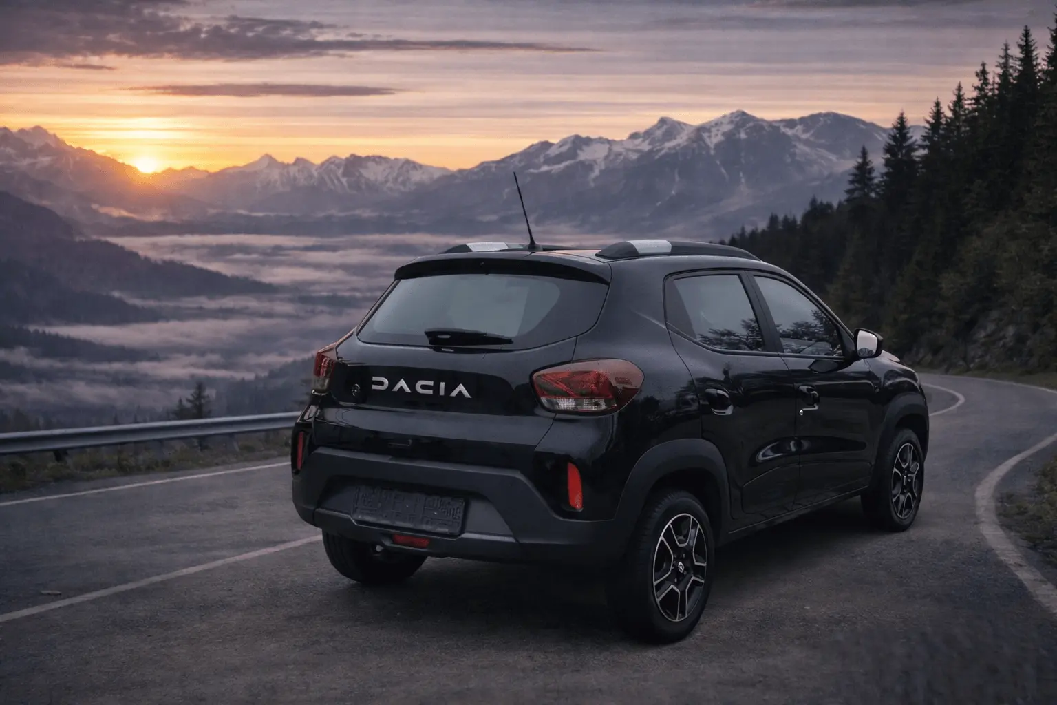 2023 Dacia Spring rear view