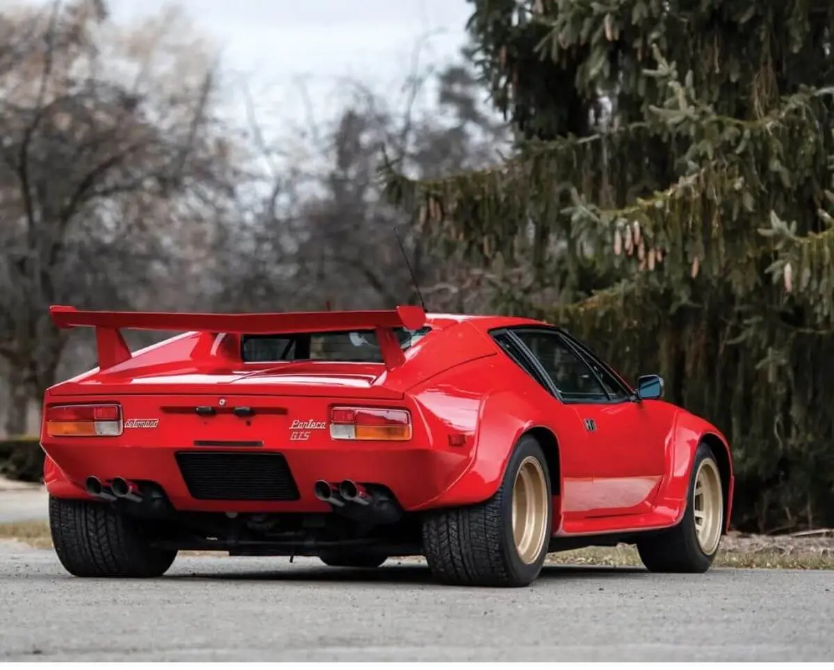 1971 De Tomaso Pantera rear view