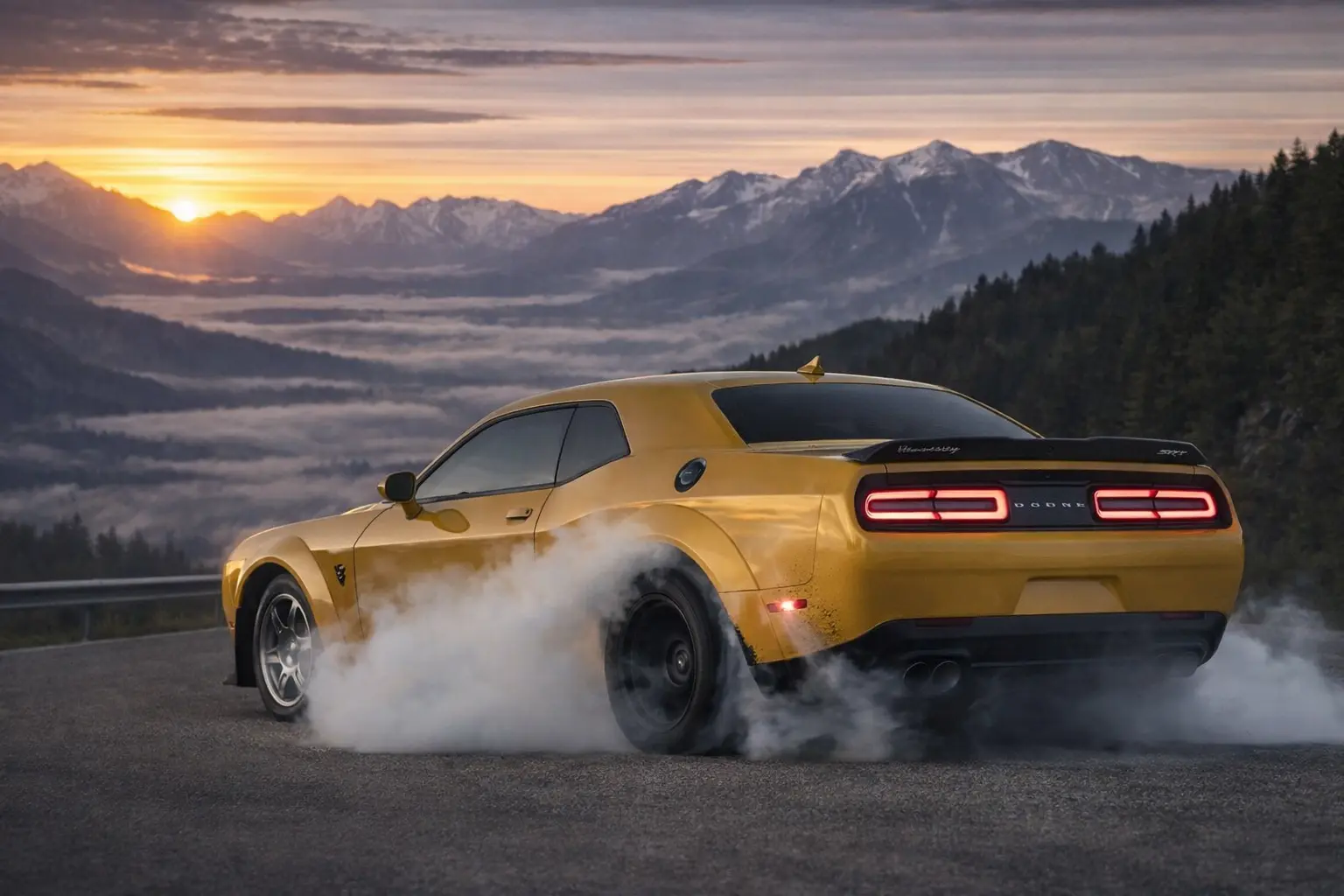 2018 Dodge Demon rear view