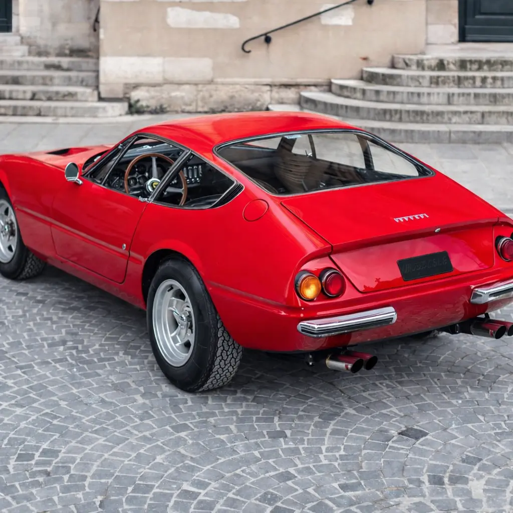 1973 Ferrari 365 rear view