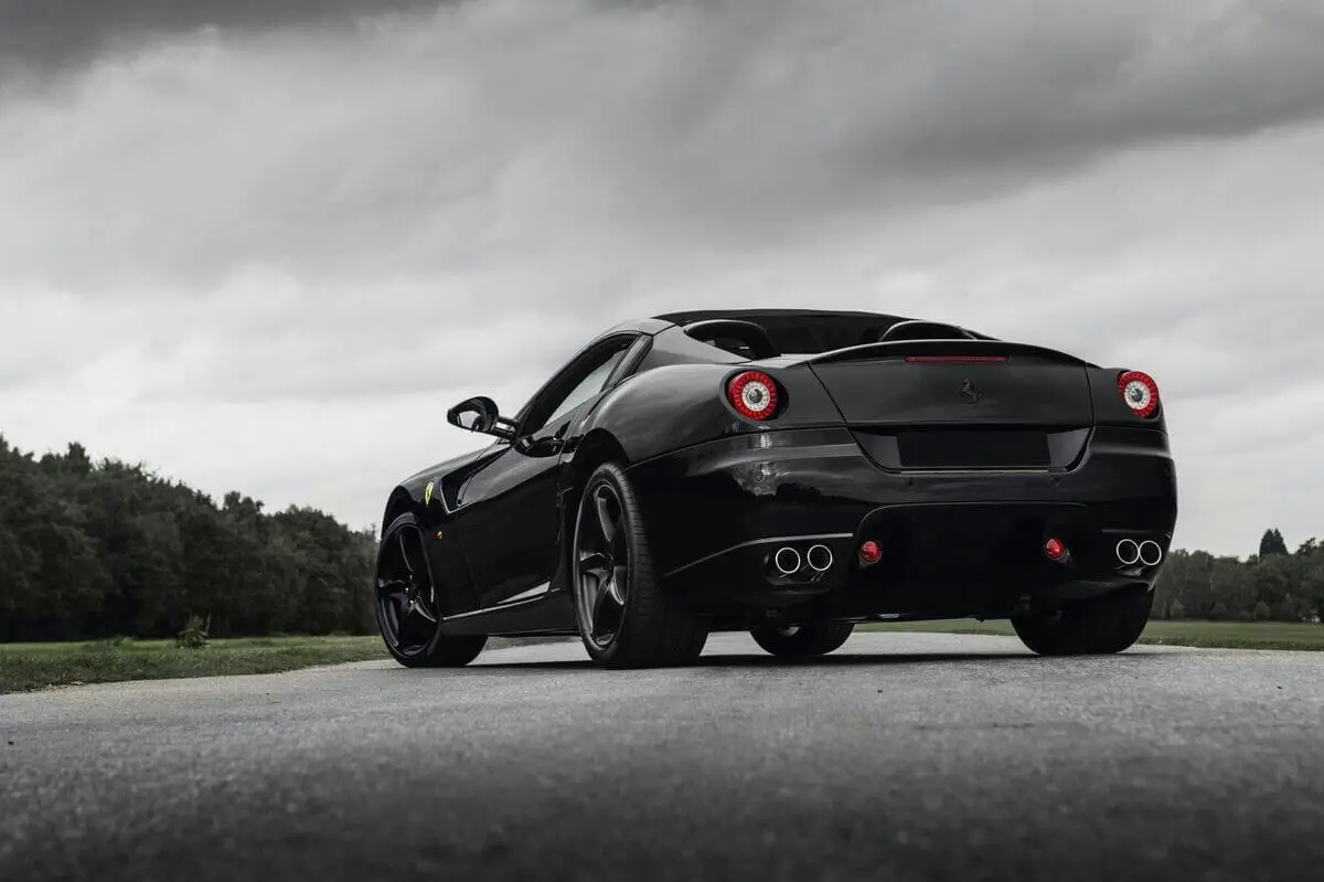 2009 Ferrari 599 rear view