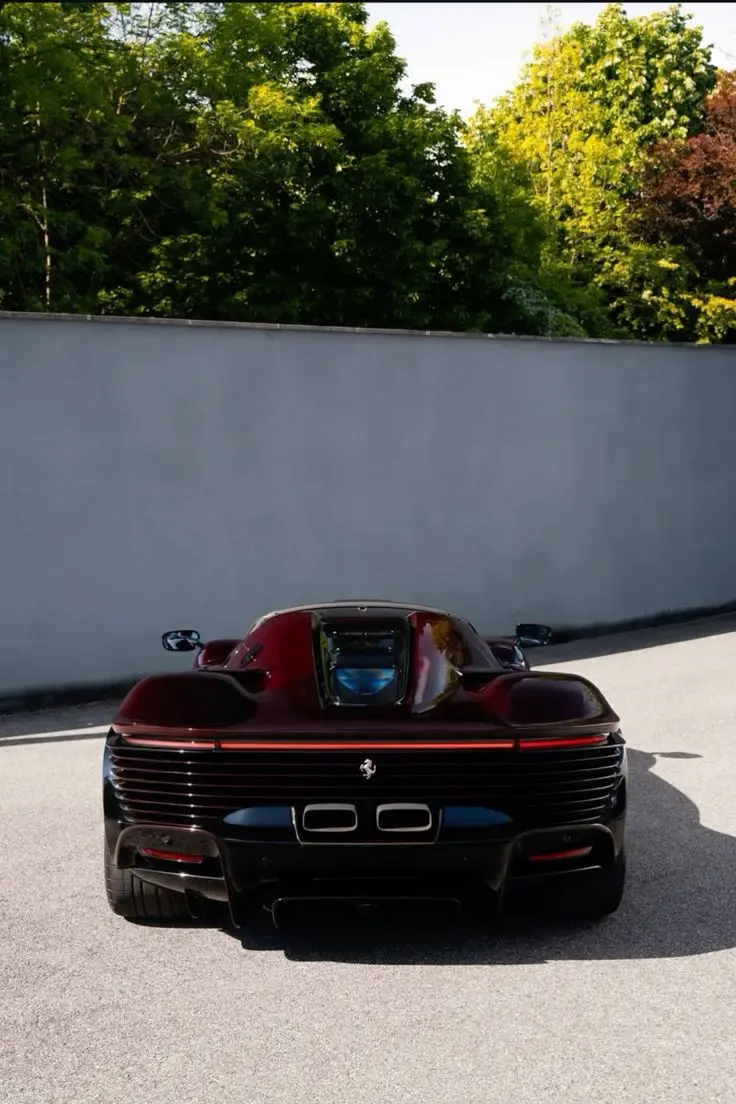 2025 Ferrari Daytona rear view
