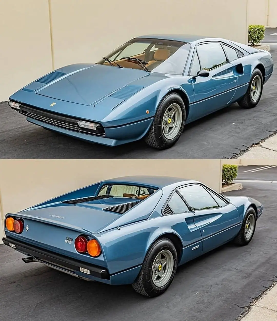 1976 Ferrari Dino GT4 rear view