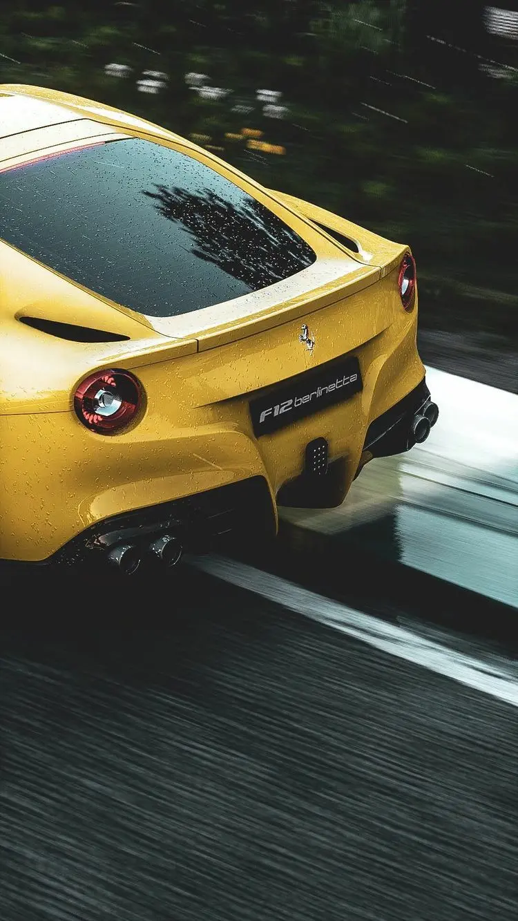 2016 Ferrari F12 rear view