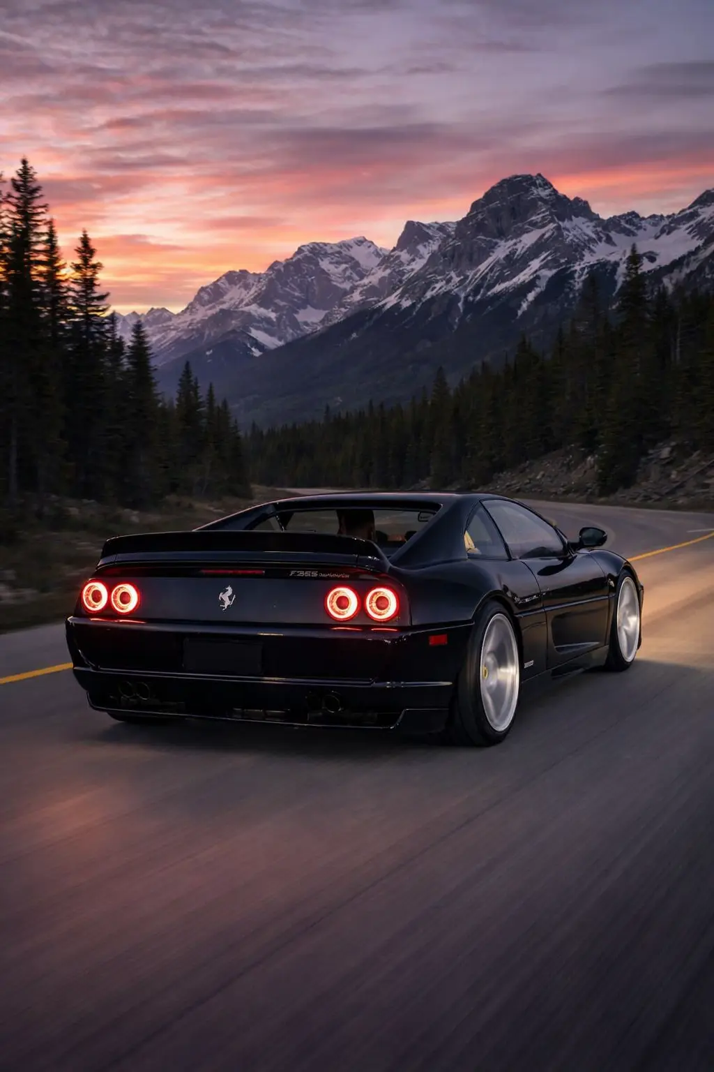 1999 Ferrari F355 rear view