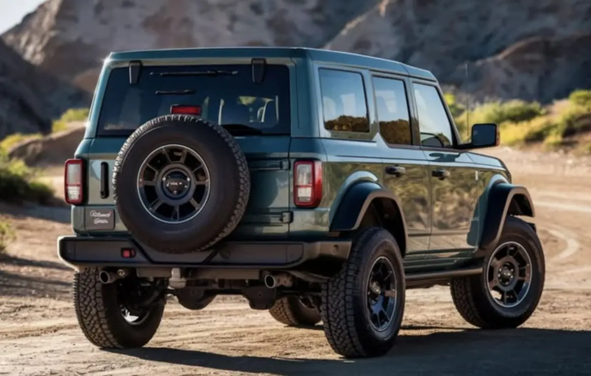 2023 Ford Bronco rear view