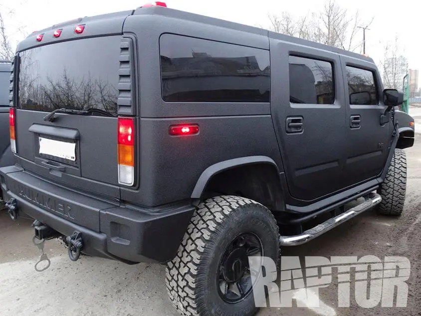 2005 HUMMER H2 rear view
