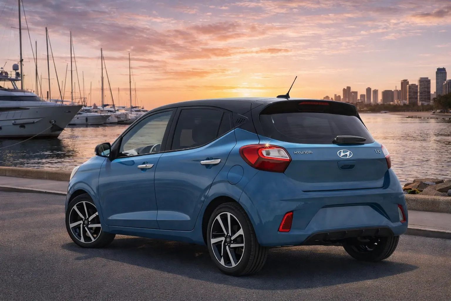 2025 Hyundai i10 rear view