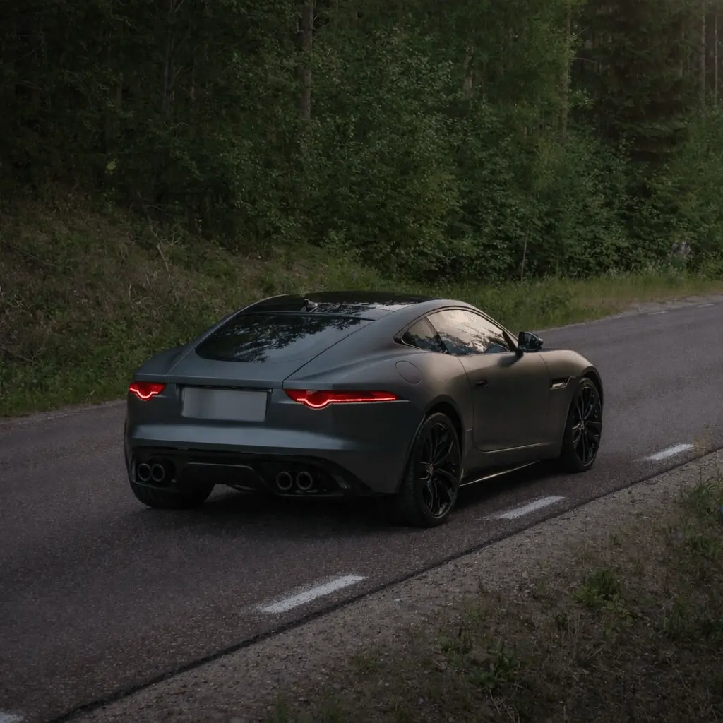 2017 Jaguar F-Type rear view