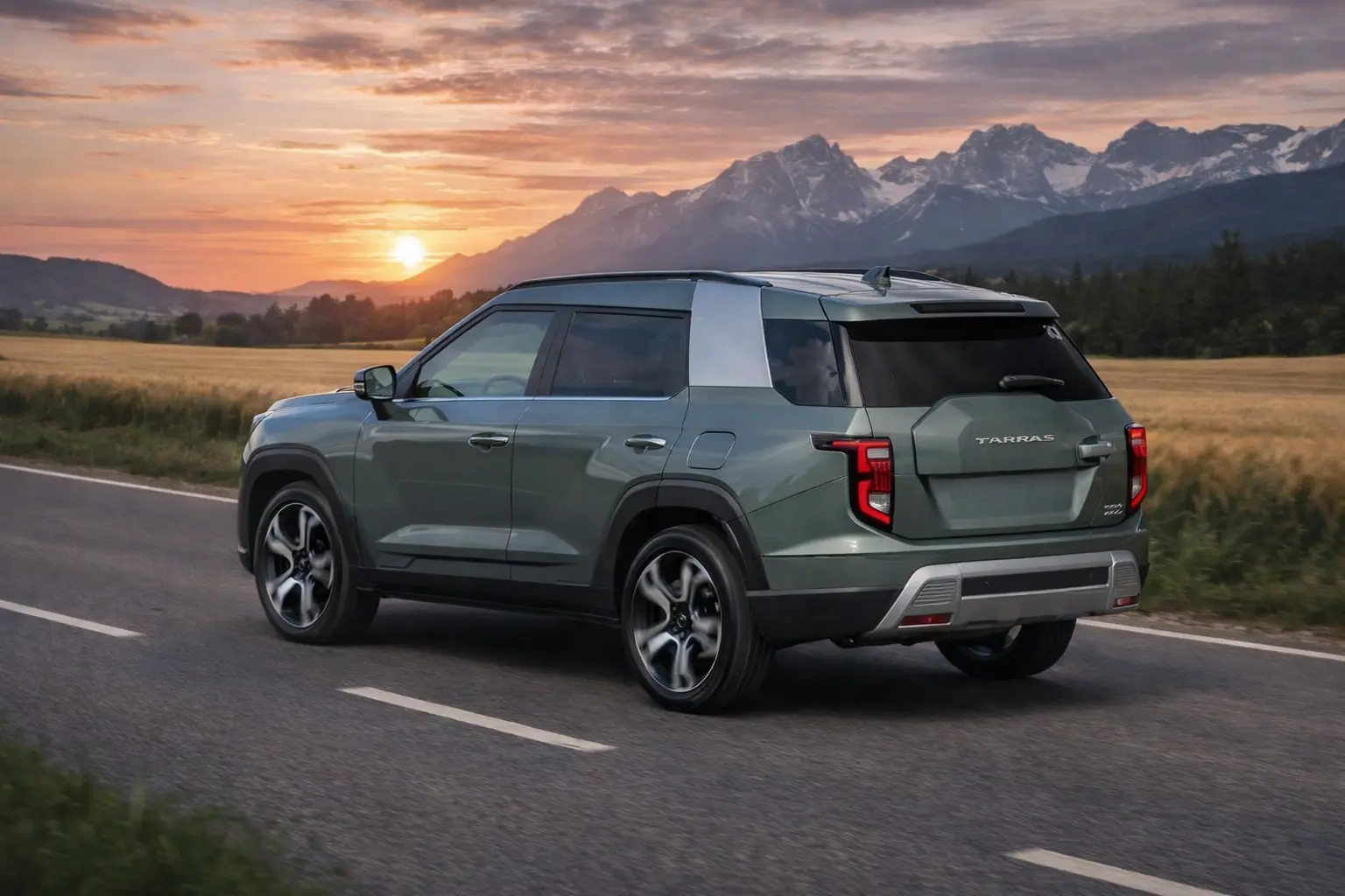 2025 KGM Torres rear view