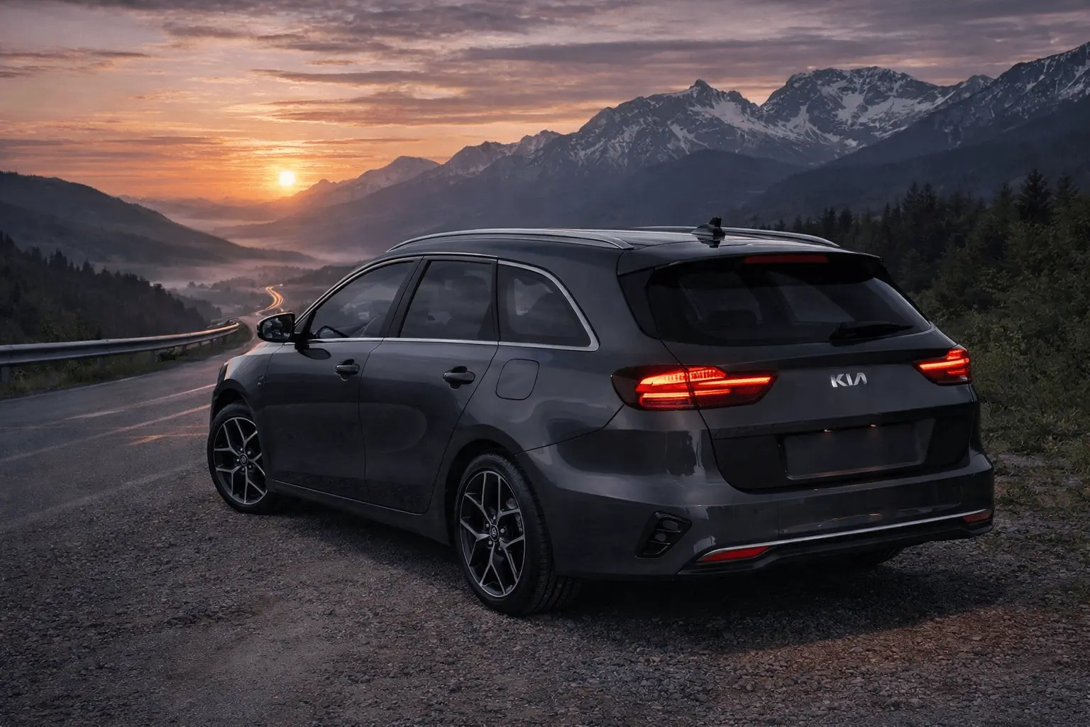 2025 Kia Ceed rear view