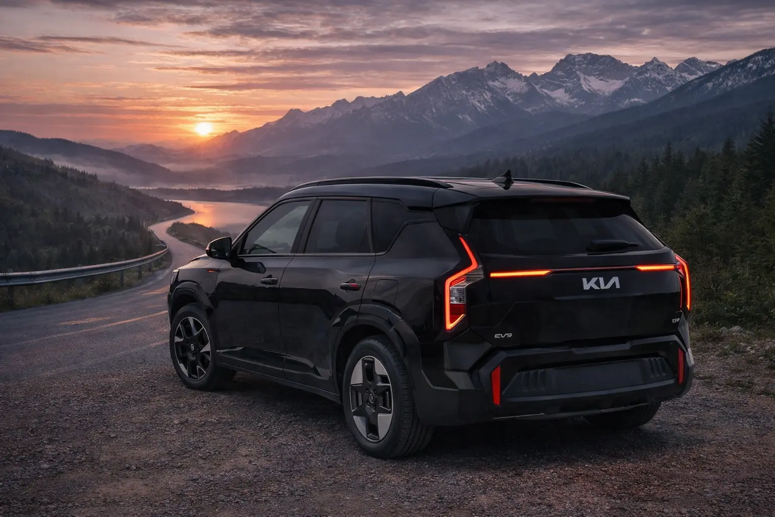 2025 Kia EV6 rear view