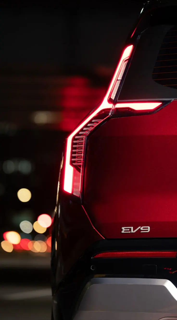 2024 Kia EV9 rear view