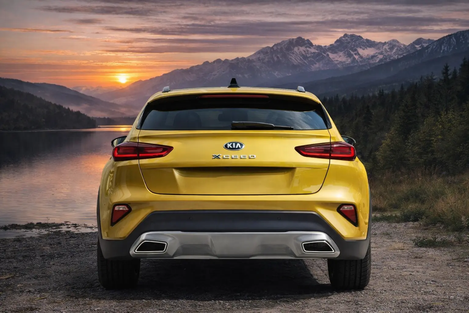 2025 Kia XCeed rear view