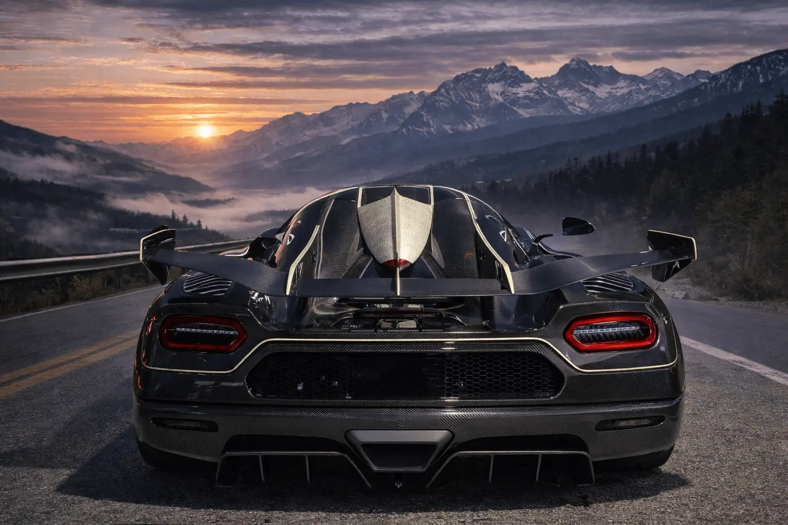 2014 Koenigsegg Agera R rear view