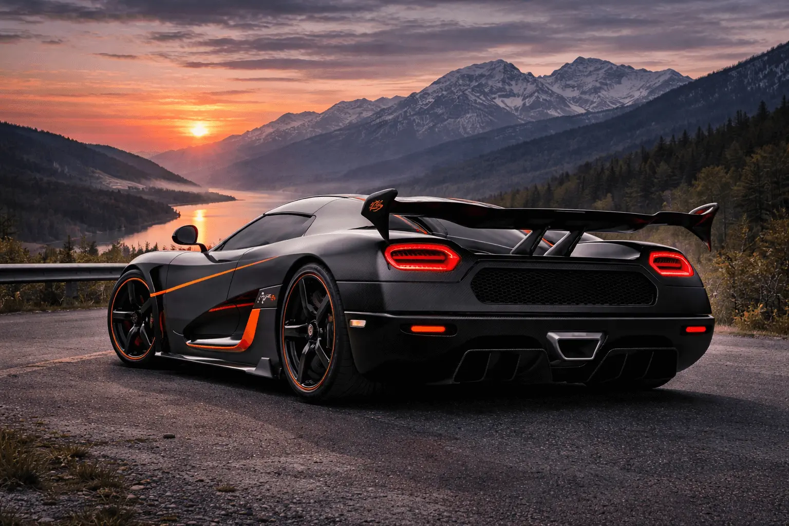 2016 Koenigsegg Agera RS rear view