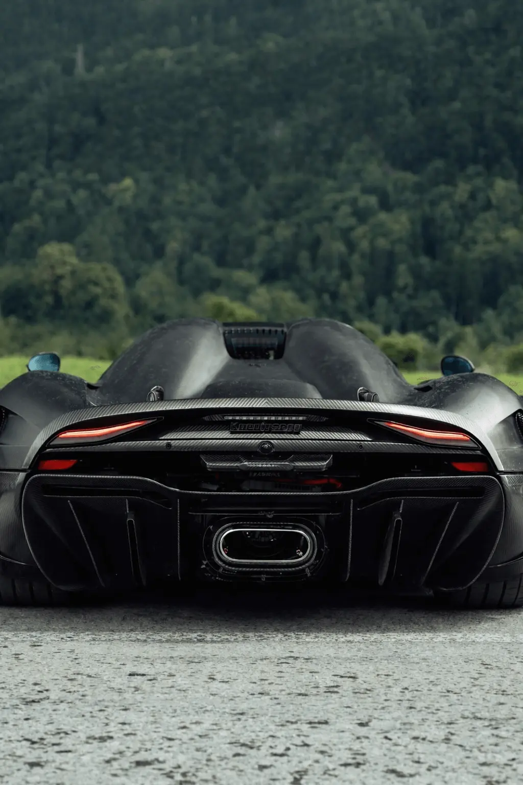 2021 Koenigsegg Regera rear view