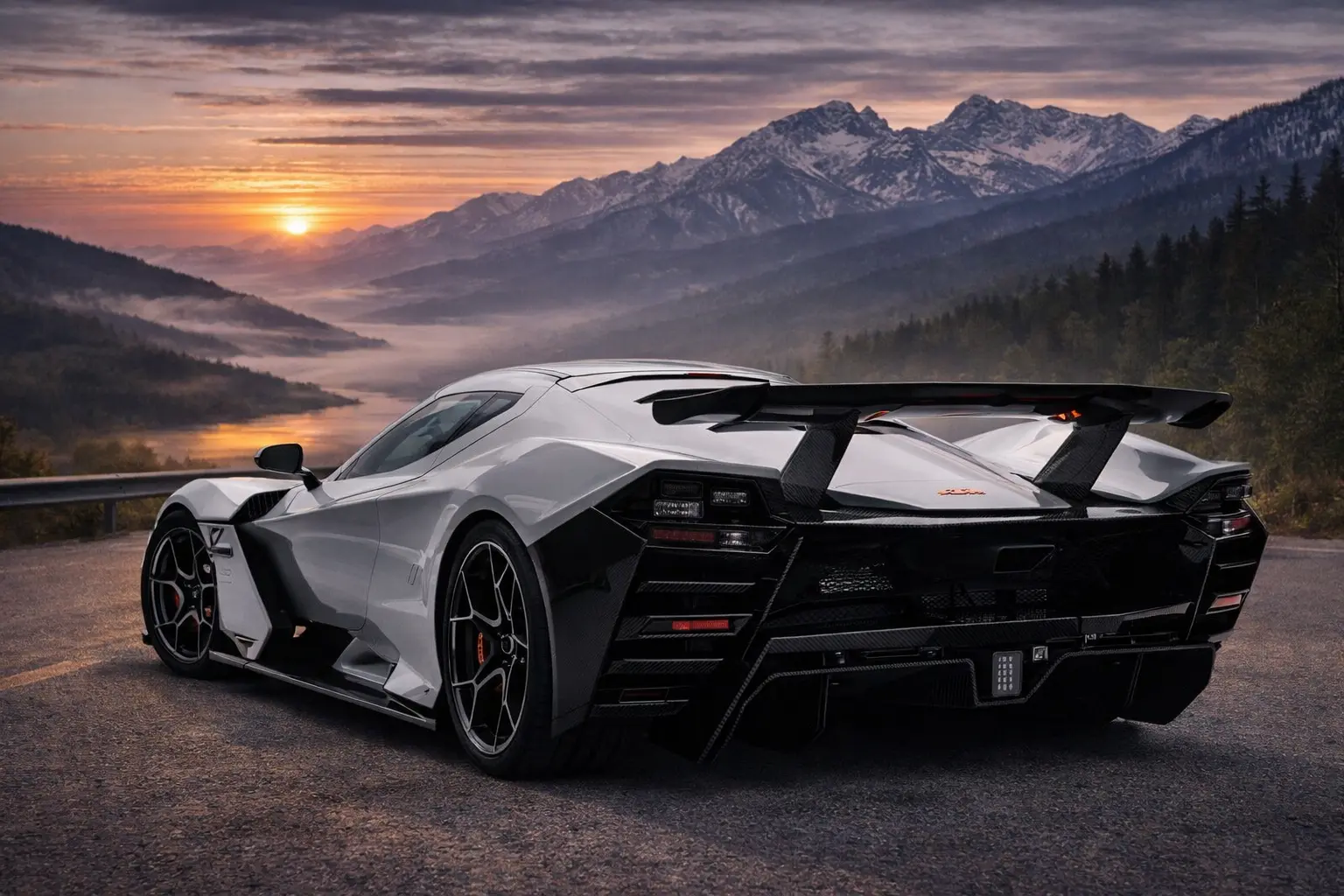 2025 KTM X-Bow GT rear view