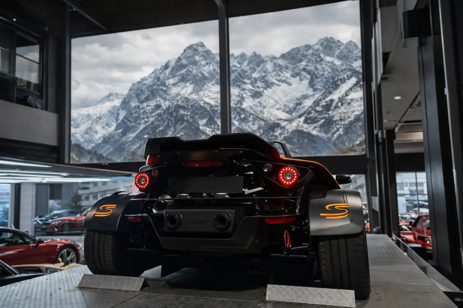 2023 KTM X-Bow R rear view