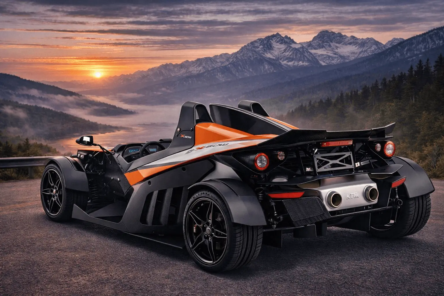 2011 KTM X-Bow Street rear view