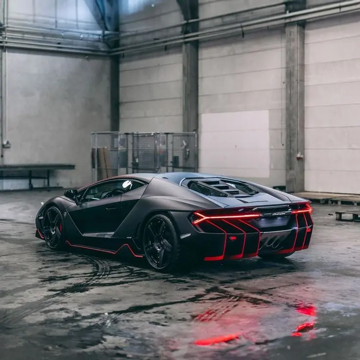 2018 Lamborghini Centenario rear view