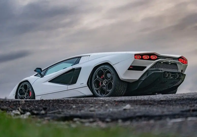 2023 Lamborghini Countach rear view