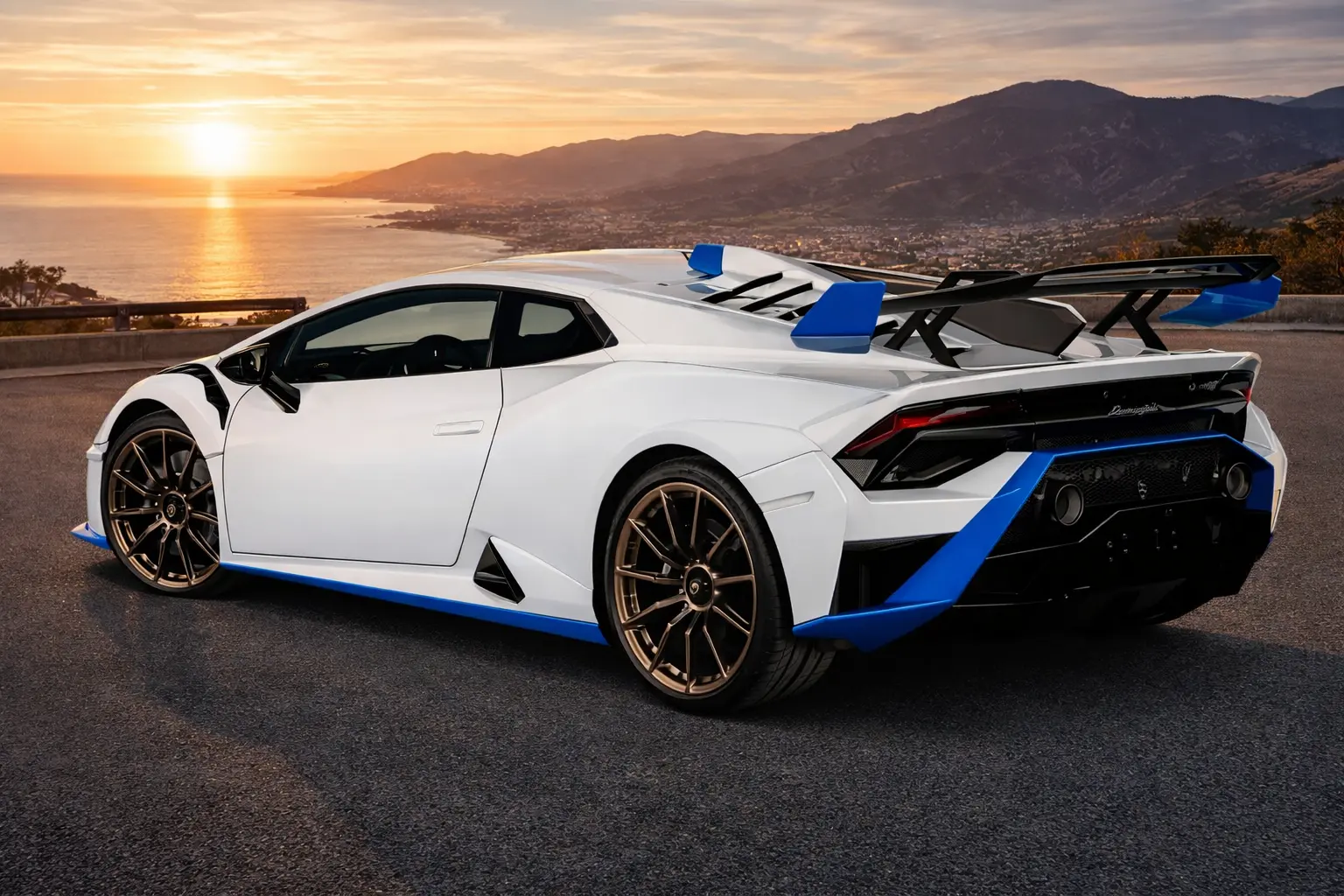 2023 Lamborghini Huracan rear view