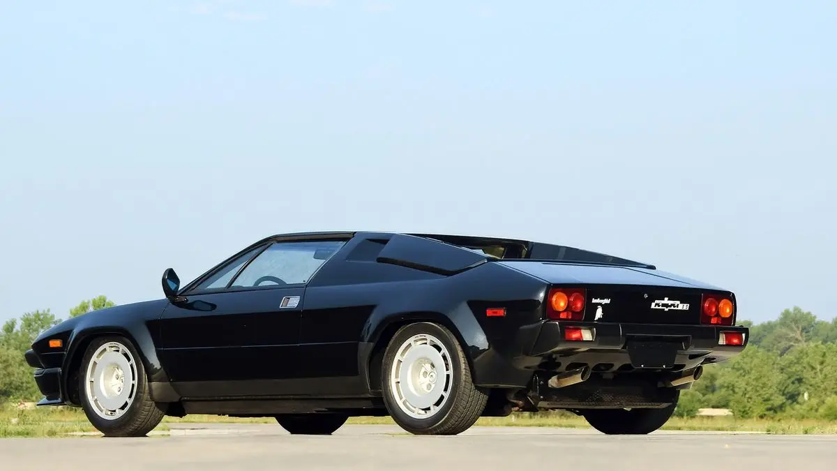1985 Lamborghini Jalpa rear view