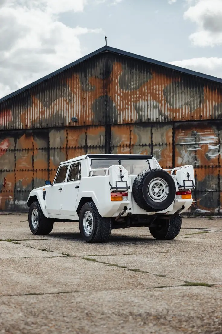 1987 Lamborghini LM rear view