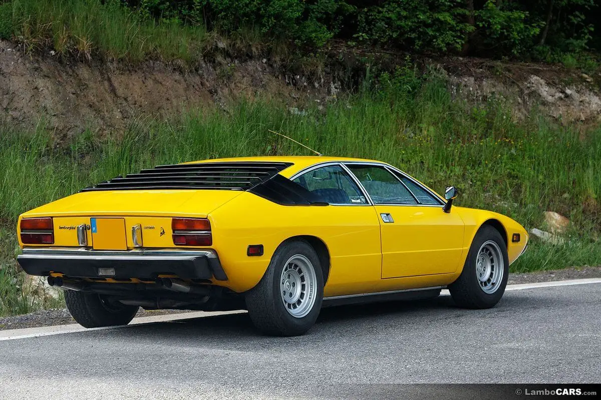 1970 Lamborghini Urraco P250 rear view