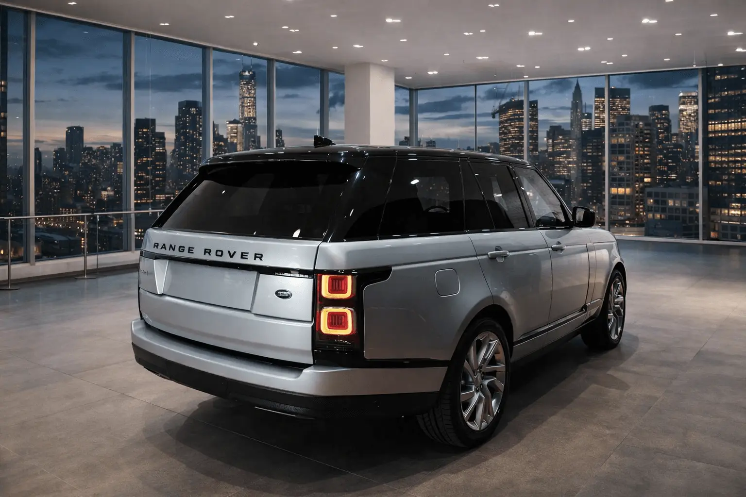 2020 Land Rover Range Rover rear view